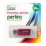  Флеш-накопитель  64GB USB E01 Red PERFEO 